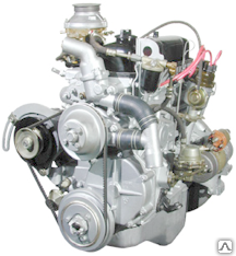 Двигатель УМЗ 4218 УАЗ 89 л.c. (92 б.) карб. (лепест. сцепл.)