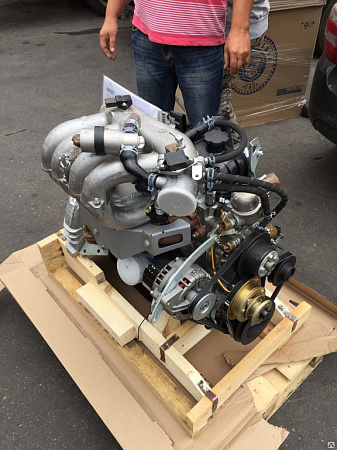 Двигатель УМЗ 4216 Газель (бизнес) ЕВРО-4 инж. под ГУР поликлин.